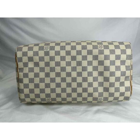 Louis Vuitton Speedy 35 Damier Azure Duffle Bag SPB-TS 348225 - Picture 5 of 16